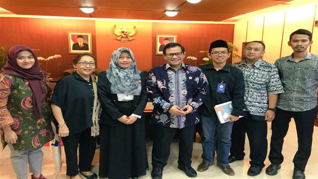 Read more about the article Audiensi Sekber Kodifikasi UU Pemilu dengan Sekretariat Kabinet RI