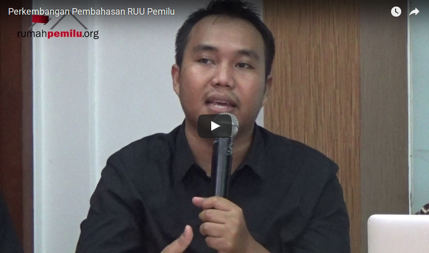 Read more about the article Perkembangan Pembahasan RUU Pemilu