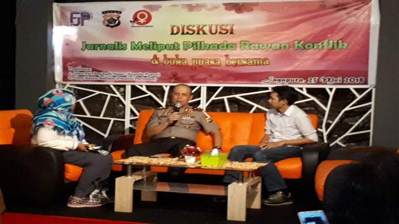 Read more about the article Kapolda Papua: Meliput Pilkada Jurnalis Harus Netral