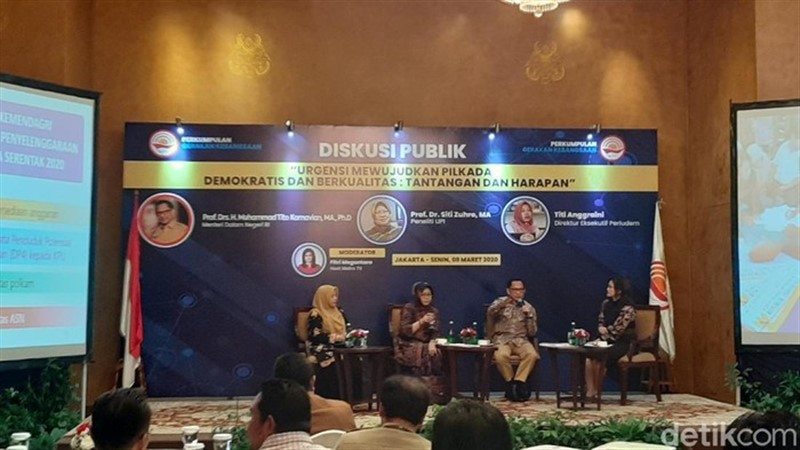 Read more about the article Perludem: Pilkada Jadi Rekrutmen Politik, Gubernur ‘Promosi’ Jadi Presiden