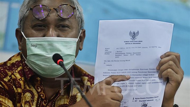 Read more about the article Perludem Nilai Keputusan DKPP Berhentikan Ketua KPU Lampaui Kewenangan