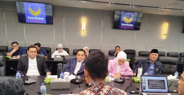 Terima Audiensi Perludem, Fraksi NasDem Konsisten Perjuangkan Pemilu Berkualitas